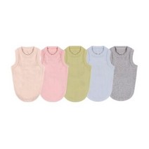 [T.네이처올스판슬리브리스] Nature All Span Sleeveless/5color, 블루,M