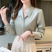 몬드스팟 여성스러운 유니크 카라 셔츠 블라우스 DM194_7