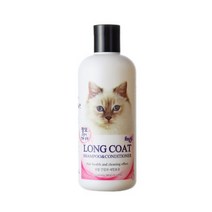택배배송 포비스 장모 고양이 전용 샴푸&린스 300ml