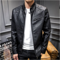 남자 가죽자켓 봄 가을 무스탕 라이더 중년 가죽 잠바 빅사이즈