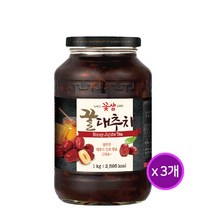 T/2/꽃샘 꿀대추차 1kg -3개/대추차
