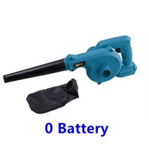 대포 송풍기 1000W 무선 전기 공기 핸드 헬드 리프 집진기 마키타 48V 배터리 용 충전식 전동 공구 클리너 나뭇잎 먼지 청소기, 0 BATTERY SET 2+EU