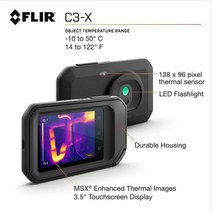 열화상카메라 전문 Wi-Fi 및 클라우드 기능의 FLIR C5 열화상 카메라 Sixth, C3-X