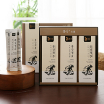 환절기 면역력증진 국내산 찐 생강100% 프리미엄 홍강청S(스틱형), 홍강청S(스틱형)+선물용 쇼핑백