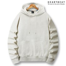 하트비트 유베틴 후드티 오버핏 무지 긴팔 티셔츠 커플룩 단체복 남녀공용 커플티 빅사이즈 단체티 후디