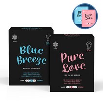 디레시피 데오퍼퓸티슈 향기나는 쿨티슈 (인박스) 퓨어 러브 20매 (상쾌한 비누향), 모델명/품번