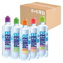 파워오투 4종 500ml 12개, 애플키위