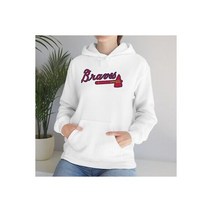 애틀란타 브레이브스 MLB 야구Logo 남녀공용 후드티 운동복