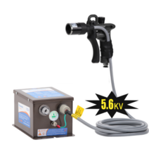 고압 정전기 제거 장치 방지 먼지 제전건 이온건 용기, TR7070 +대형 송풍구 이온 +5m 케이블