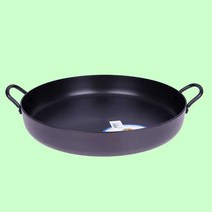 [이에스몰]닭갈비판 35cm 원형 전팬 부침개 닭갈비 철판 전판-1124EA, [ES] 본상품선택, [ES] 본상품선택