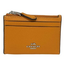 코치 크로스그레인 미니 스키니 카드지갑 6색상