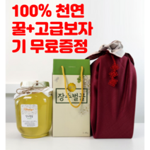 장수벌꿀 예천 소백산 진짜꿀 천연100% 보자기증정 아카시아꿀 2.4kg 대용량, 3개, 장수: 아카시아꿀2.4kg