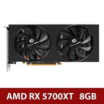 호환 채굴용 Mllse 100 amd rx5700xt 8g 게임용 그래픽 카드 8gb 256bit gddr6 pci express 4.0 x 16 gpu radeon 데스크탑
