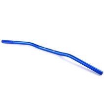 22mm 유니버설 바이크 오토바이 핸들 바 알루미늄 아노다이징 스티어링 휠 야마하 MT07 MT09 ER6N Z900 Z1000 GSR600 카페 레이서, [09] Blue-no logo