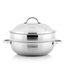 코스벨 통3중 스텐냄비 스팀2단파티웍 30cm 웍찜기