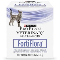 퓨리나 포티플로라 고양이 유산균 프로바이오틱스 파우더 프로플랜 펫 반려동물 30g 30포 Purina Fortiflora Cat Probiotic Powder Supplement