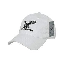 Rapiddominance A03-LFD-WHT 편안한 그래픽 캡 라이브 프리 또는 다이 WHT 흰색