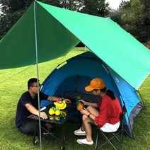 감성 캠핑 차박 그늘막 렉타타프, 블루