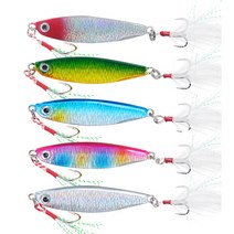 고아웃타운 낚시 메탈 지그, 20g 5개입