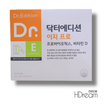 닥터 에디션 이지프로 프로바이오틱스 비타민D 유아 어린이 장건강 유산균 HD 닥터유산균, 닥터에디션 이지프로 2g x 60포 2개월분