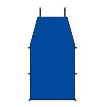 WMXZ 차박도킹텐트 캠핑텐트 캠핑 타프, 440*200, 푸른 색