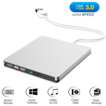 외장CD롬 USB3.0 외부 광 드라이브 -rw dvd+-rw dvd-ram 작가 dvd 버너 pc mac 노트북 넷북용 ​​usb2.0과 호환 가능, 협력사