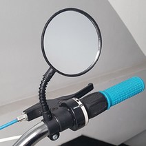 자전거 부착 백 미러 거울 반사경 사이드 밀러 핸들바 장작 고정 각도 조절 라이딩 안전 용 휘어지는 반사판 야간 사고 오토바이 전동 킥보드 교통 사고 예방 방지 용품 바이크 코브라