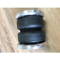 에어 서스펜션 FD7013 이중 회선 공기 스프링 에어 서스펜션 백 라이드 리프트 2S2300 플랜지, 01 Black