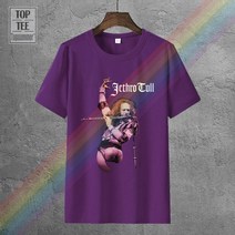 대나무단소 플라스틱 단소 Jethro Tull 티셔츠 플루트 공식 상품, 06 0004678-Purple_03 M