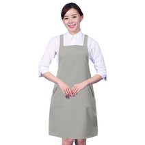 네일아트 네일샵 미대 미술학원 앞치마 AE137, FREE, AE137다홍