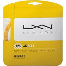 럭실론 luxilon 4G소프트 4G러프 테니스 스트링 테니스라켓줄 럭실론4G단품 - 4G · 소프트(1.25mm)