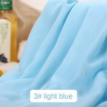 실크원단 실크 천 고급 원단 100150cm 쉬폰 얇은 명주 그물 패브릭 diy 재봉 소녀 드레스 스커트 커튼 웨딩 장식 재료 수제 패치 워크, 3, 100x150cm