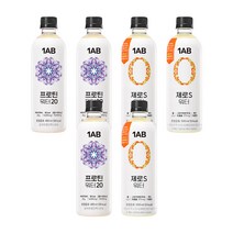 [1AB/당일출고] 프로틴 워터 & 제로S워터 혼합 6개입 WPI/BCAA/필수아미노산, 프로틴 3개 + 제로S 3개, 단품