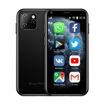 soyes xs11 미니 스마트폰 안드로이드 1GB 8GB 3g SK KT 알뜰폰 서브폰 세컨폰 업무폰, 기준, 검은 색