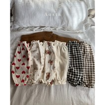 아오스타 봉봉팬츠 유아동팬츠 고쟁이바지 봄바지 아기바지 데일리룩