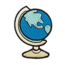 다림질로 붙이는 의류수선 지구본 패치