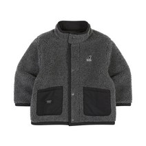 캉골키즈 [캉골키즈]리버서블 시어링 숏 점퍼 PD 0003 DG