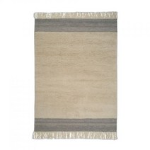 북유럽 리니디자인 Linie Design 험블 액트 울 매트 카페트 러그 170x240 cm Ivory