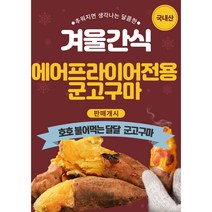 에어프라이어 에어프라이기 전용 군고구마 꿀 호박 밤 고구마 해남 고구마, 300g이상, 10KG