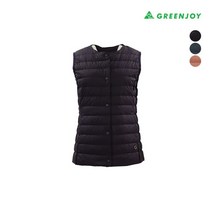 그린조이 여성 경량 라운드 베스트