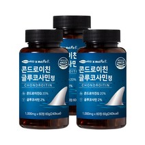 내추럴에너지 웰핏 콘드로이친 글루코사민정, 60정 x 3개