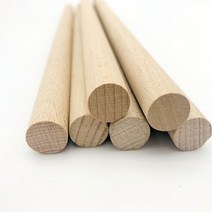 아이엠 나무막대기 9cm 30cm 50cm 60cm 100cm 10개입 자체제작 목봉 우드 나무 스틱 학습 교구 교재용 마크라메, 60cm(10개입)