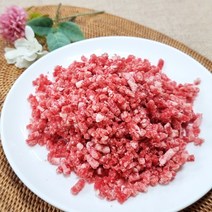[당일출고] 소고기 다짐육 소목심 2kg (1kg 소분포장) 민찌 민스 분쇄육 수입산 더예쁜한우, 단품