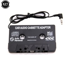 Aux 어댑터 자동차 테이프 오디오 카세트 Mp3 플레이어 변환기 3.5mm 잭 플러그 아이팟 아이폰 MP3 AUX 케이블 CD 핫
