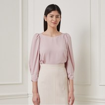 지고트 셔링 퍼프 슬리브 블라우스 JN4A0BL72 232863