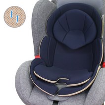 오토팬시 듀얼 카시트 라이너 쿠션세트 유모차겸용 이너시트 신생아패드, 12.풀세트형 이너헤드보조 네이비블루