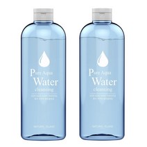 CY2 대용량 퓨어 아쿠아 클렌징워터 600ml X 2개 / 온가족 대용량 리무버 클렌징