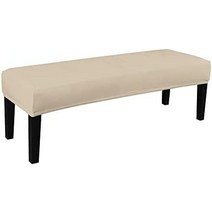 벤치 시트 벨벳 식탁 부드러운 스트레치 식당 슬립 이지 케어 깨끗한 커버, 01, 길이 100-140cm