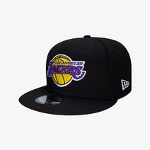 뉴에라 [뉴에라][공용]NBA LA 레이커스 베이직 스냅백 블랙 (70353240)