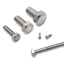 스텐 육각 볼트 SUS 너트 미리 인치 머신 규격 M4 부터 M24 5/16 부터 3/4, M20(20mm), 150mm